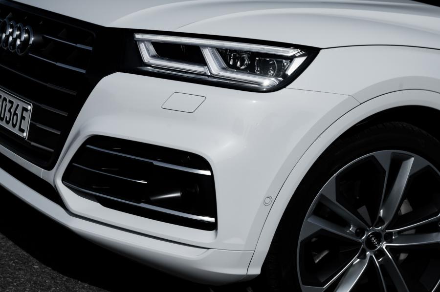 Детали экстерьера Audi Q5 55 TFSI e Quattro S-Line 2019 года  (WW) (фото 26 из 43)